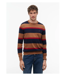 Pull col rond tommy menswear 0a6navy/rega