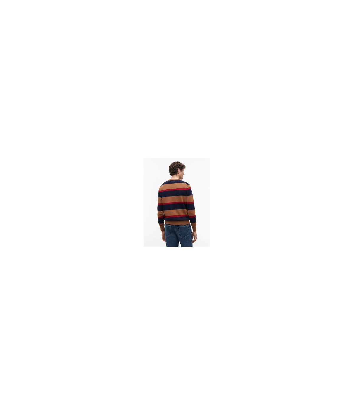 Pull col rond tommy menswear 0a6navy/rega