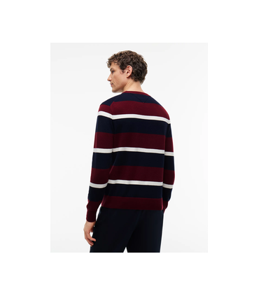 Pull col rond tommy menswear 0a7burg/navy