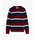 Pull col rond tommy menswear 0a7burg/navy