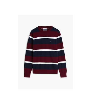 Pull col rond tommy menswear 0a7burg/navy
