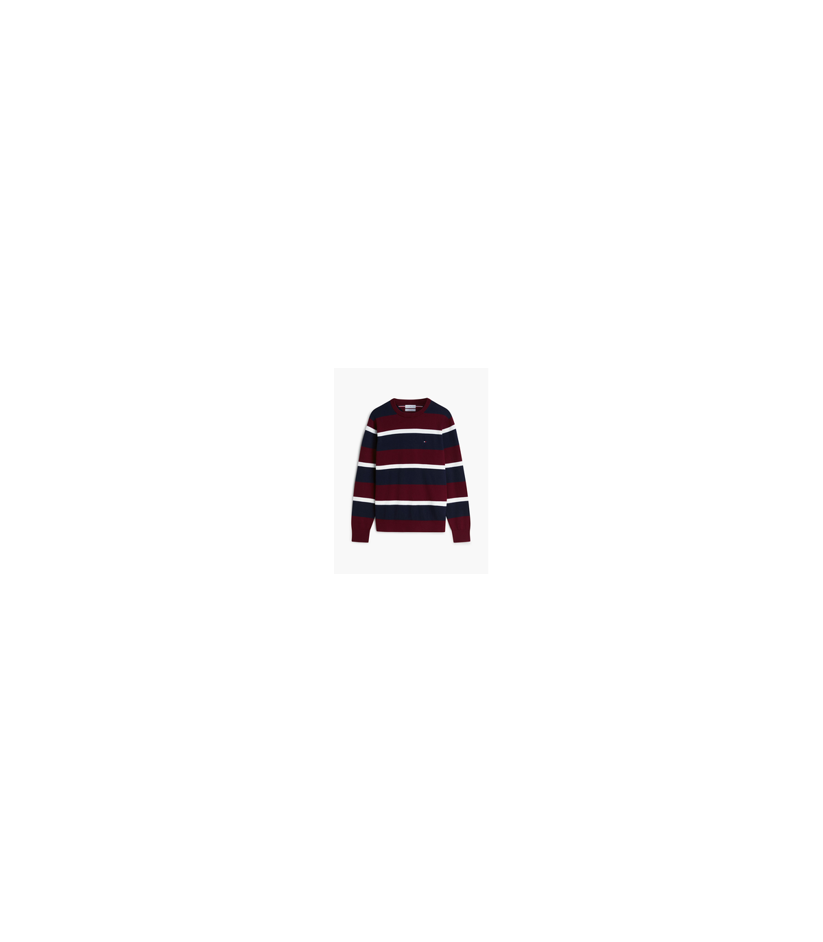 Pull col rond tommy menswear 0a7burg/navy