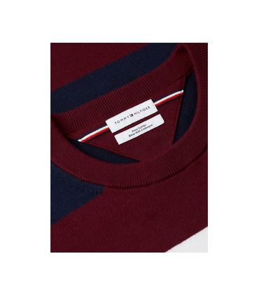 Pull col rond tommy menswear 0a7burg/navy