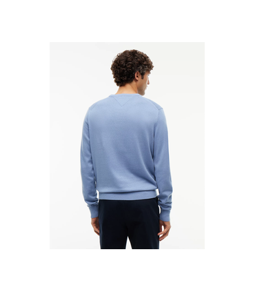 Pull col rond tommy menswear c2bbriskblue