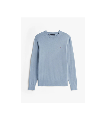 Pull col rond tommy menswear c2bbriskblue