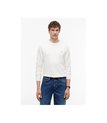 Pull col rond tommy menswear z00ivory