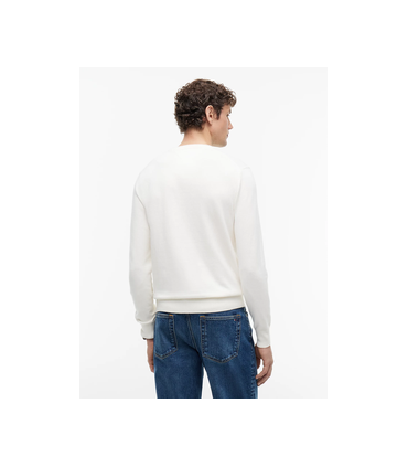 Pull col rond tommy menswear z00ivory