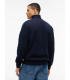 Sweat col zippe tommy menswear dw5desertsky