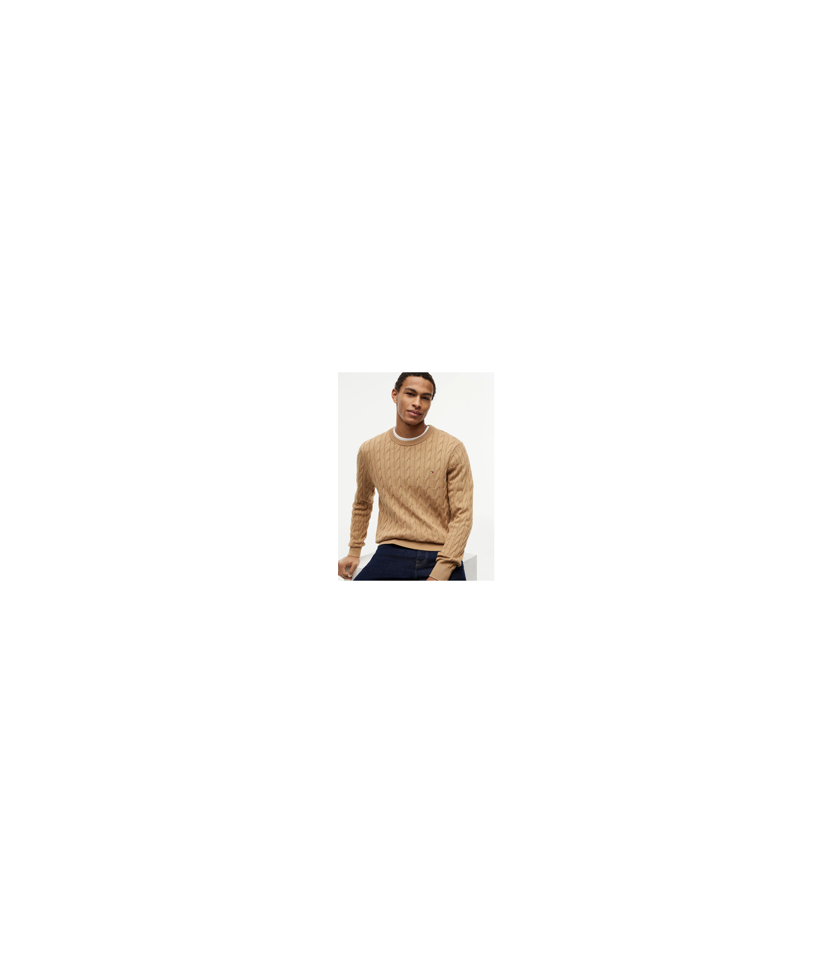 Pull col rond tommy menswear rbcsafari