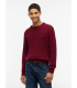 Pull col rond tommy menswear vlpburgundy