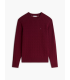 Pull col rond tommy menswear vlpburgundy