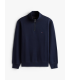 Sweat col zippe tommy menswear dw5desertsky
