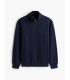 Sweat col zippe tommy menswear dw5desertsky