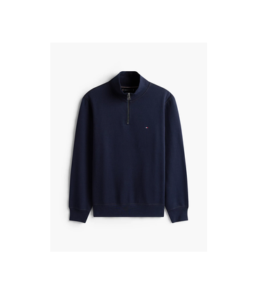 Sweat col zippe tommy menswear dw5desertsky