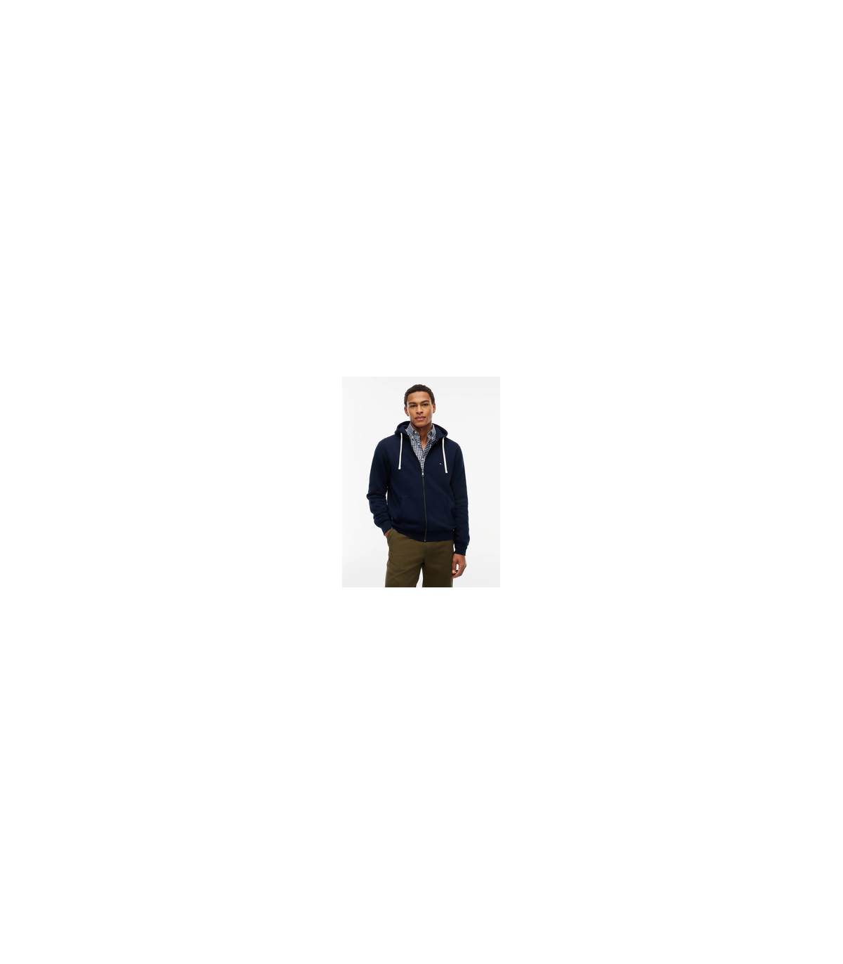 Sweat zippe tommy menswear dw5desertsky
