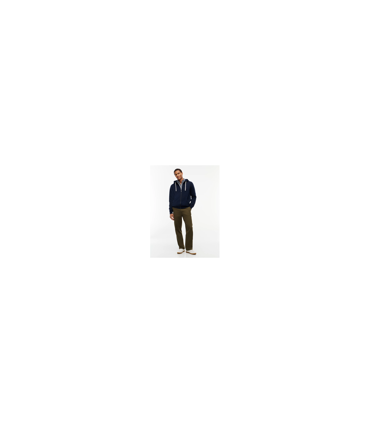 Sweat zippe tommy menswear dw5desertsky