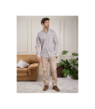 Chemise ml mise au green 100ablanc