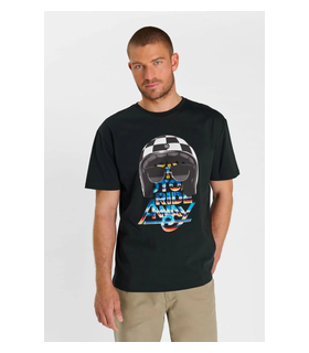 Tee shirt mc tps cerises 0001noir