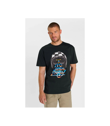 Tee shirt mc tps cerises 0001noir