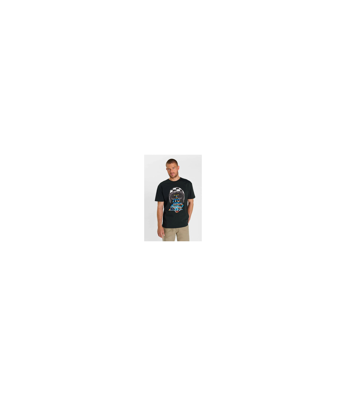 Tee shirt mc tps cerises 0001noir