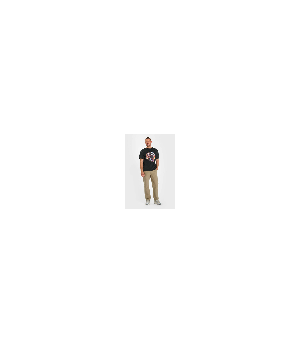 Tee shirt mc tps cerises 0001noir