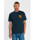Tee shirt mc tps cerises 3015bleu