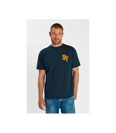 Tee shirt mc tps cerises 3015bleu
