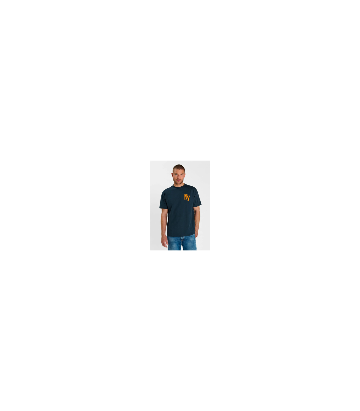Tee shirt mc tps cerises 3015bleu