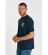 Tee shirt mc tps cerises 3015bleu