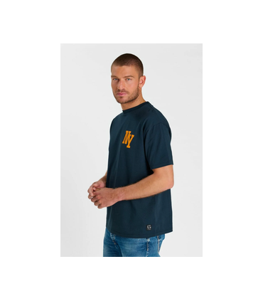 Tee shirt mc tps cerises 3015bleu