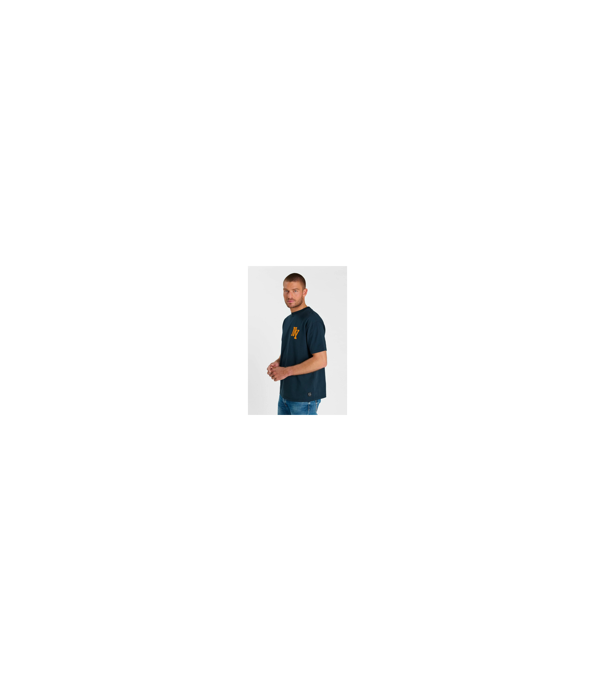 Tee shirt mc tps cerises 3015bleu