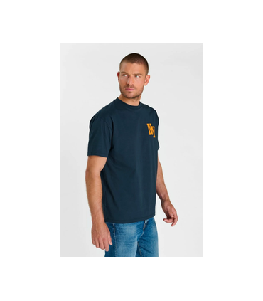 Tee shirt mc tps cerises 3015bleu