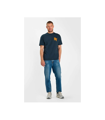 Tee shirt mc tps cerises 3015bleu