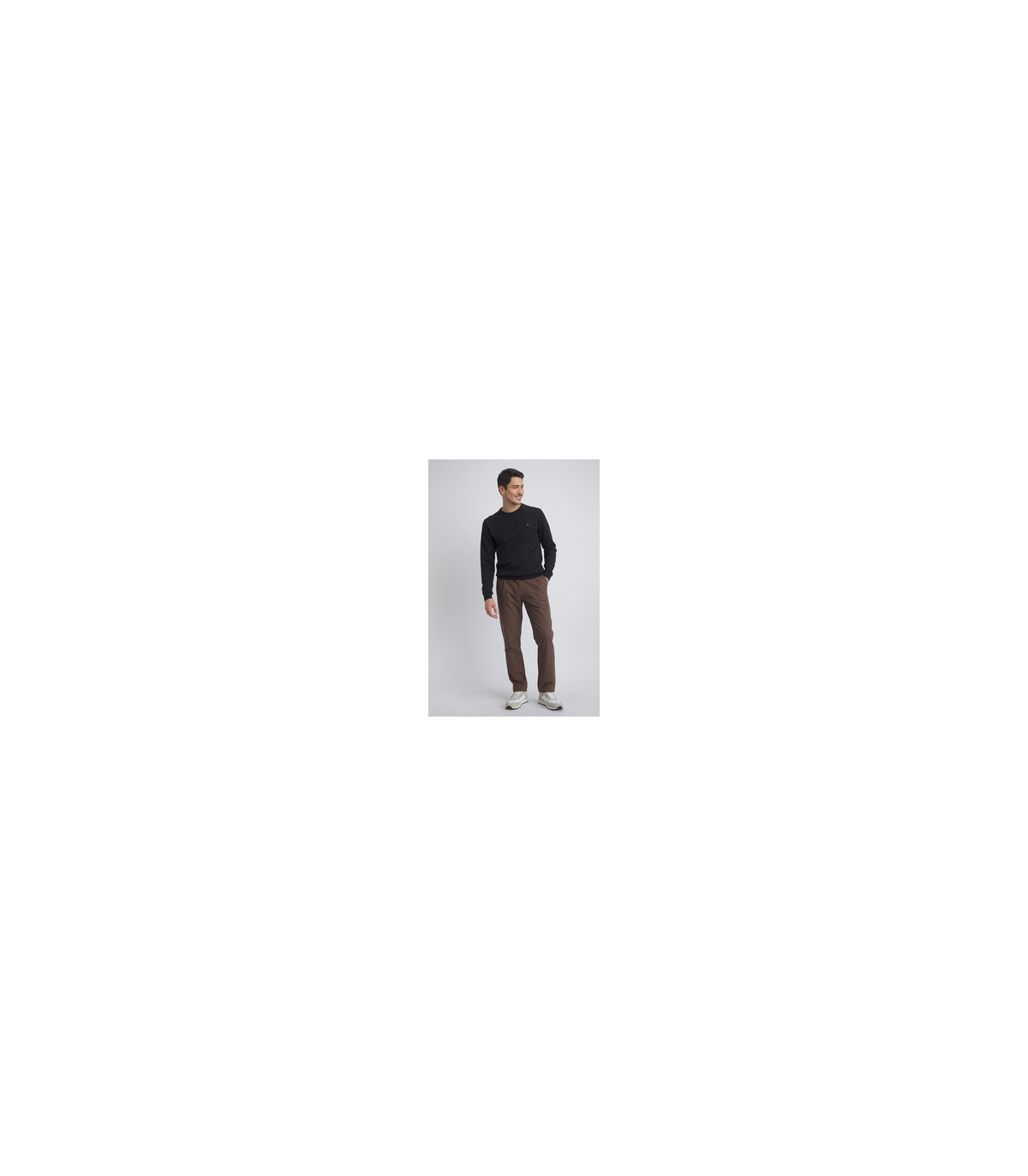 Sweat col rond benson & cherry noir
