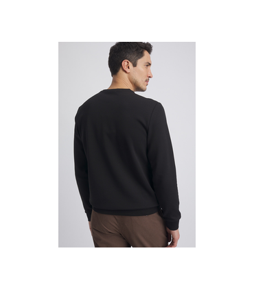 Sweat col rond benson & cherry noir