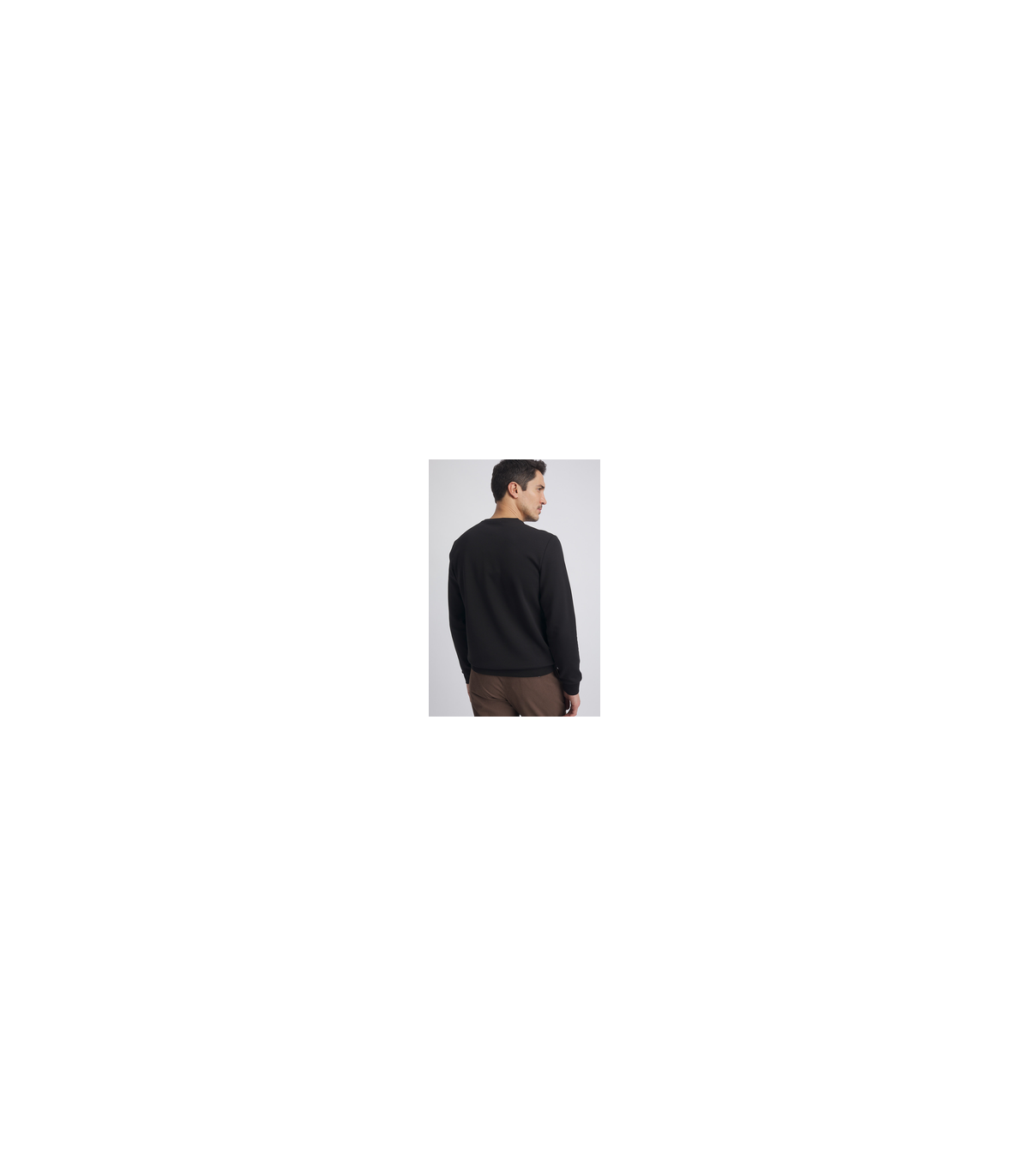 Sweat col rond benson & cherry noir