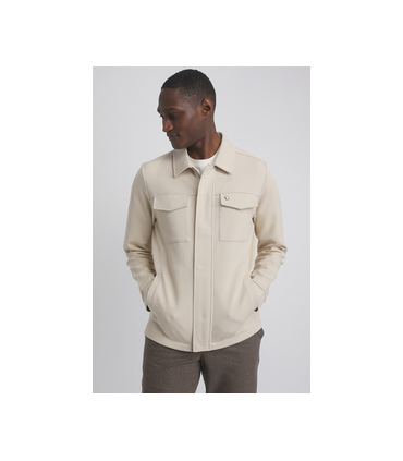 Surchemise benson & cherry beige