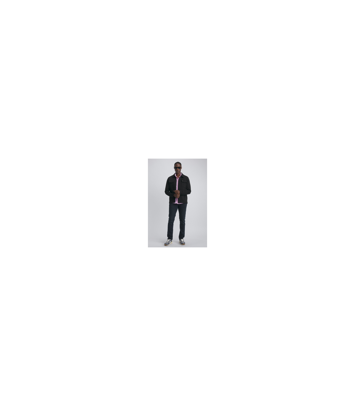 Surchemise benson & cherry noir