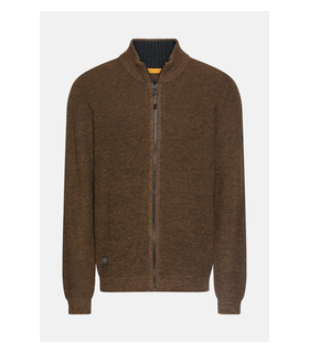 Gilet zippe camel 27choco