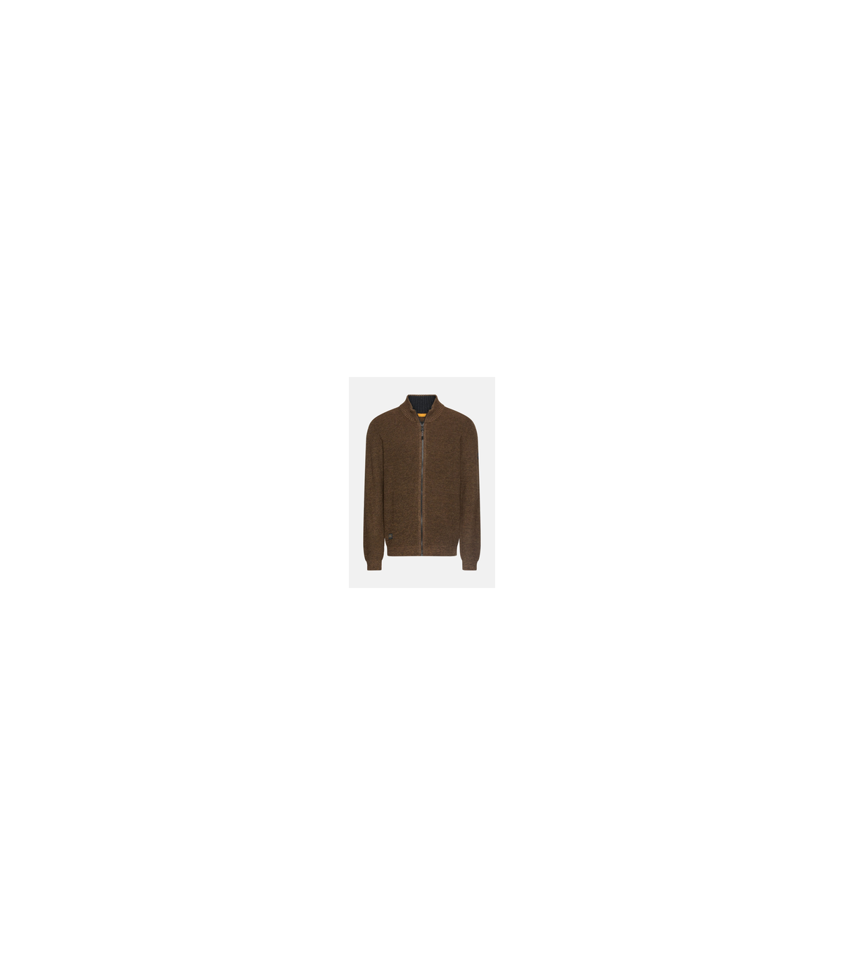 Gilet zippe camel 27choco