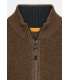 Gilet zippe camel 27choco