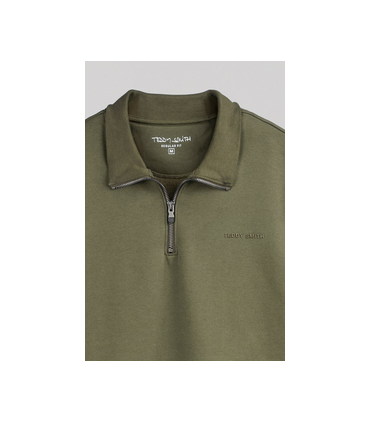 Sweat col zippe teddy smith 433akaki