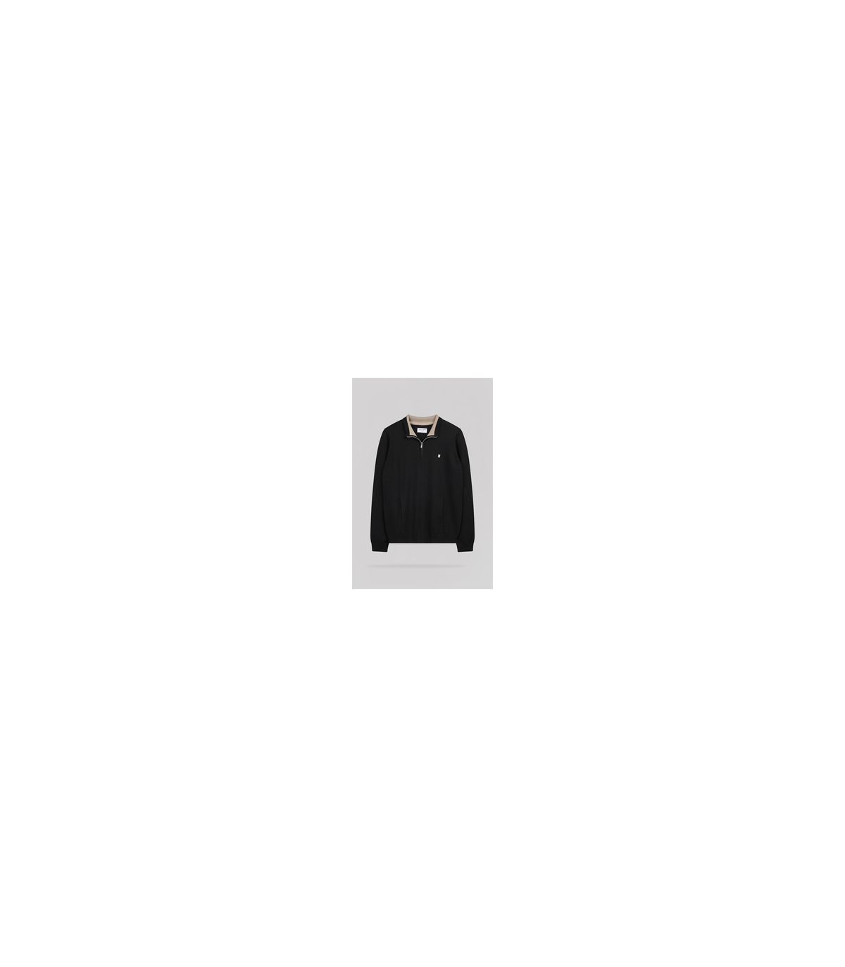 Gilet zippe teddy smith 133acharbon