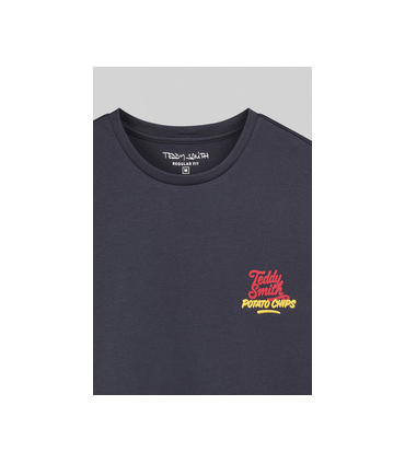 Tee shirt mc teddy smith 351darknavy