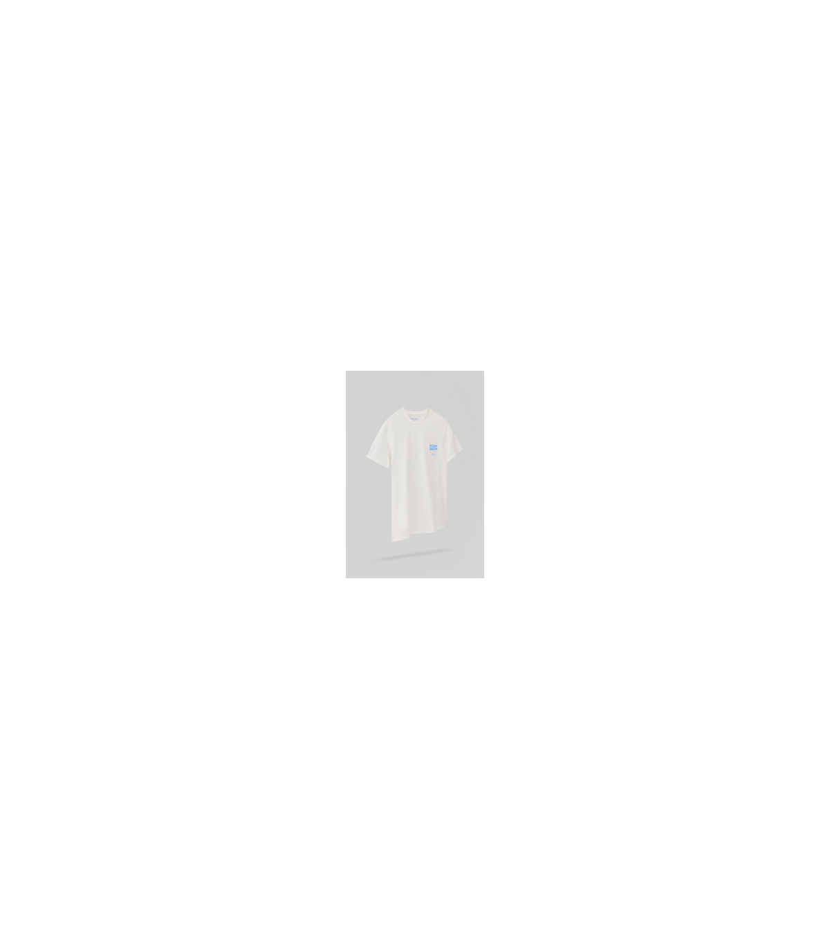 Tee shirt mc teddy smith 219middlewhite