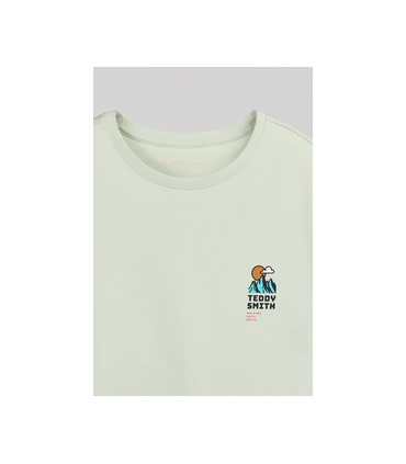 Tee shirt mc teddy smith 417wvert
