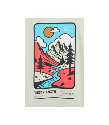 Tee shirt mc teddy smith 417wvert