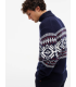 Pull col roule tommy menswear dw5desertsky