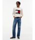 Sweat col rond tommy menswear z00ivory