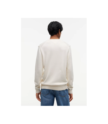 Sweat col rond tommy menswear z00ivory